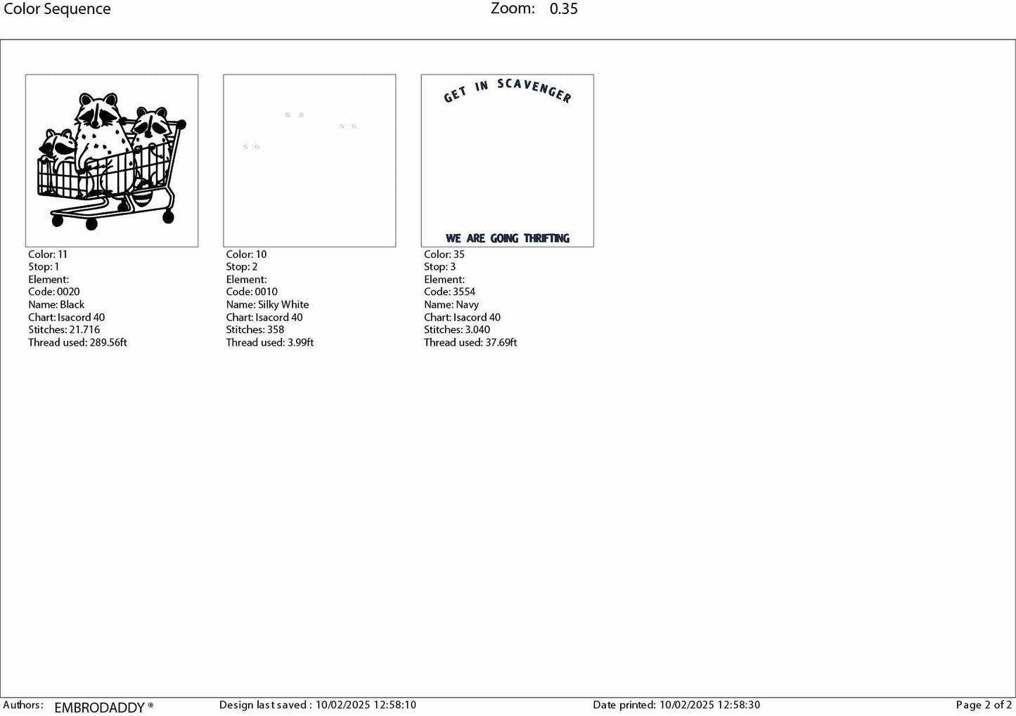 Machine Embroidery files, Get In Scavenger We're Going Thrifting Raccoon, Funny Quote Retro Vintage Trash Panda, PES, xxx & more