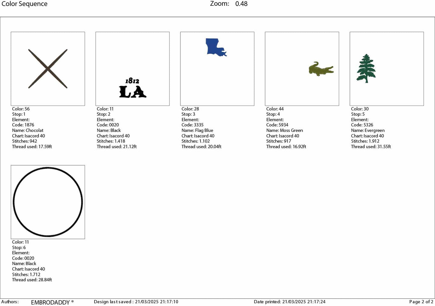 Machine Embroidery files, Louisiana est 1812, DST, PES, xxx hus & more
