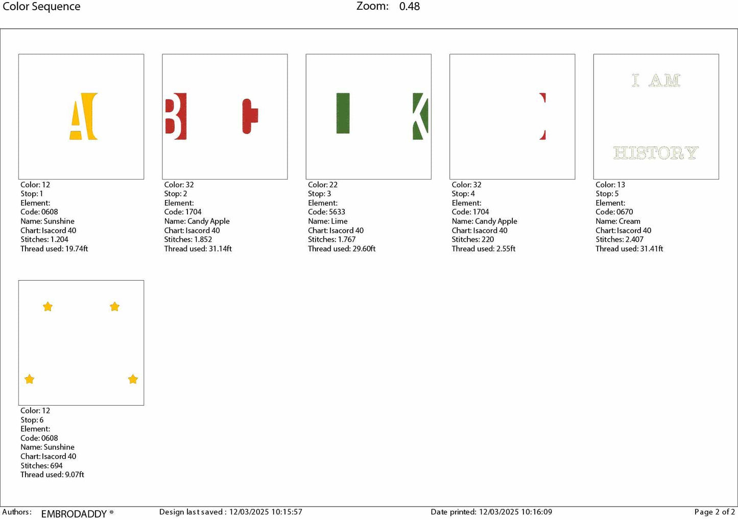 Machine Embroidery files, I am Black History, PES, dst, hus, dst, vp3 & more