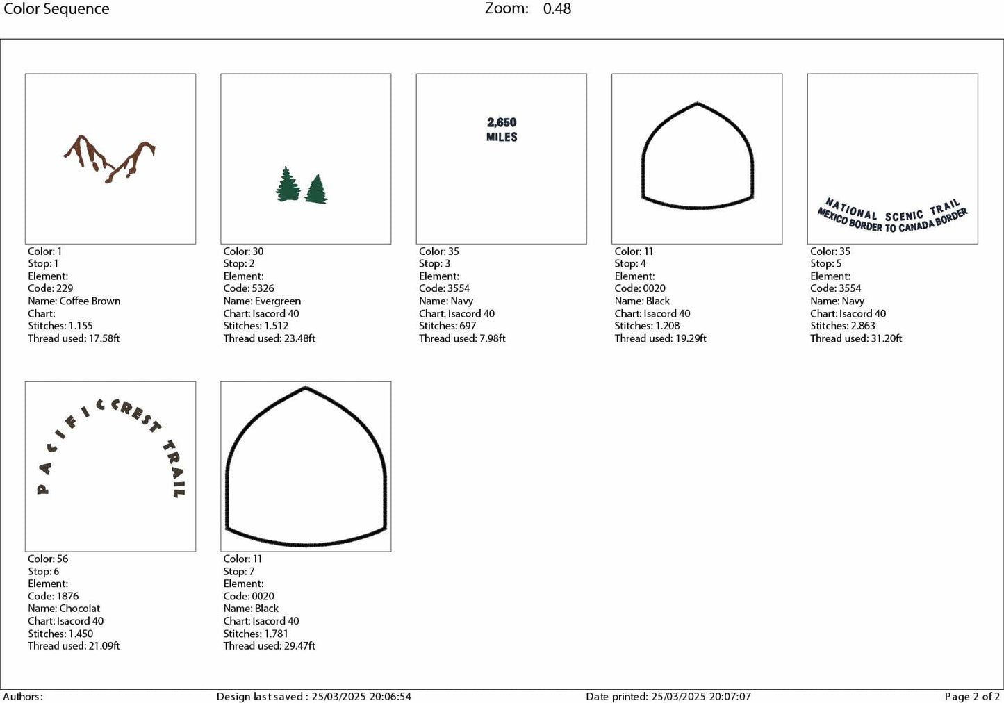 Machine Embroidery files, Pacific crest Trail, Hikers, Mexico to Canada, PES, 1st, xxx, hus & more