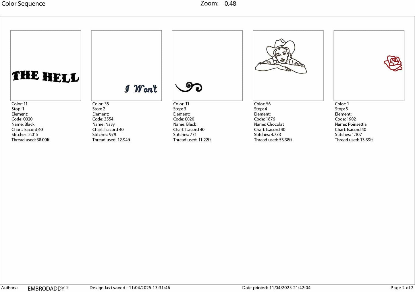 Machine Embroidery files, The Hell I Won't Western, Cowgirl, Funny 1950's, Housewife Vintage Retro Funny Quote PES, DST, xxx, hus & more