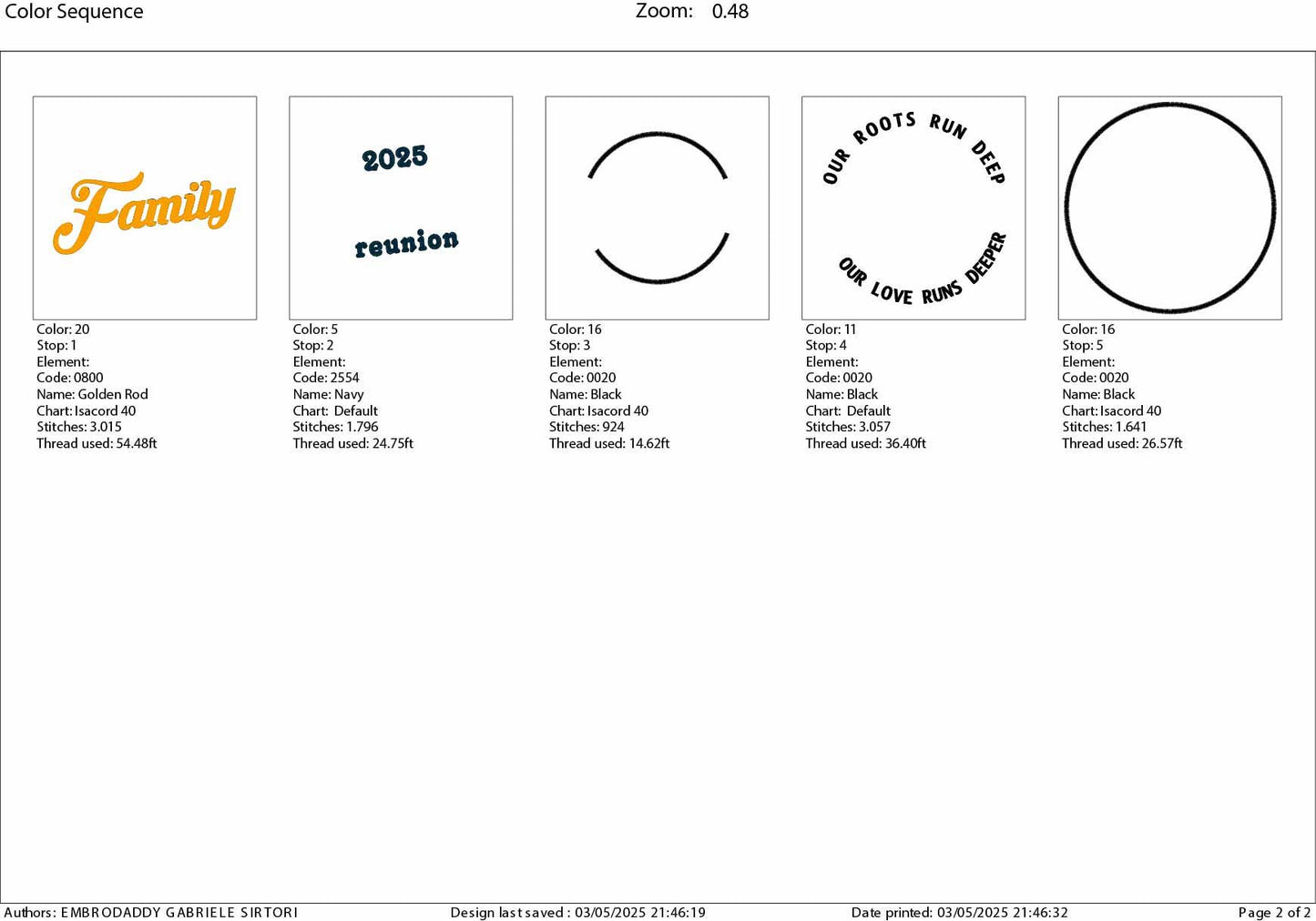 Machine Embroidery files, Family Reunion 2025, our roots run deep, our love runs deeper, DST, PES, xxx, hus & more