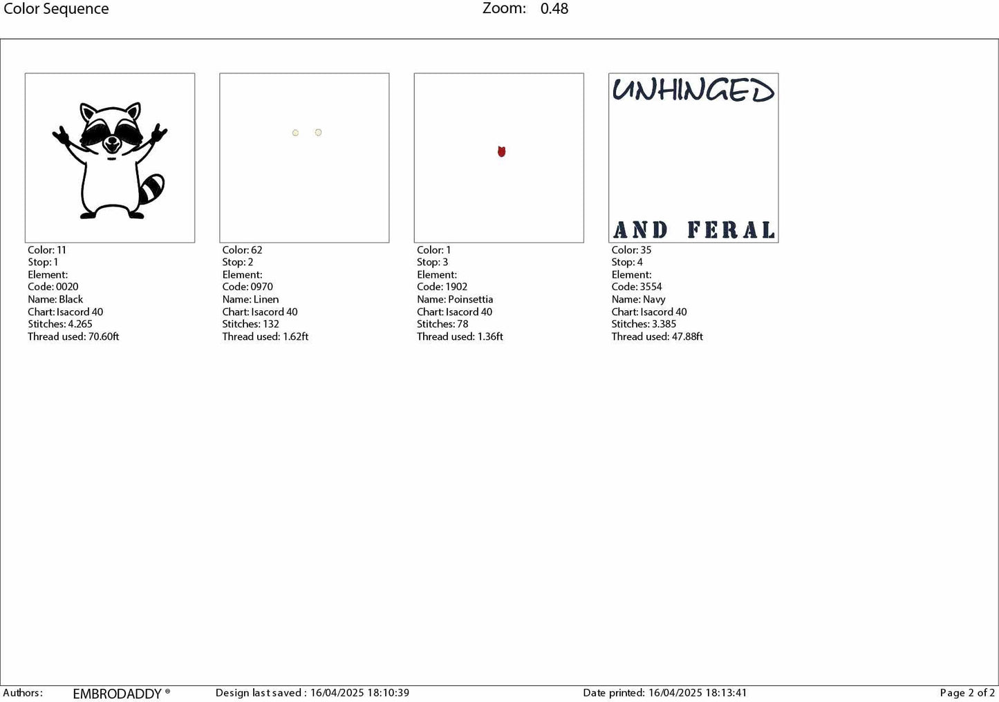 Machine Embroidery files, Unhinged And Feral, Funny Raccoon, Rock'n Feral Racoon, Vintage Feral Mom, Feral Girl PES, DST, xxx, hus & more