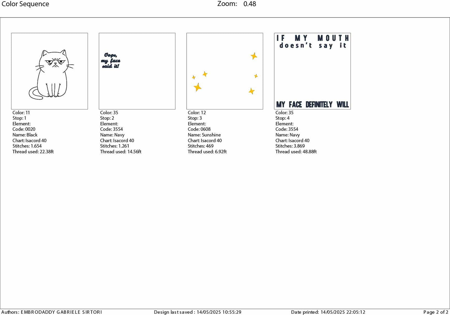 Machine Embroidery files, If My Mouth Doesn't Say It My Face Definitely Will, Funny Cat, Sassy Cat, Cat Meme, PES, DST, xxx, hus & more