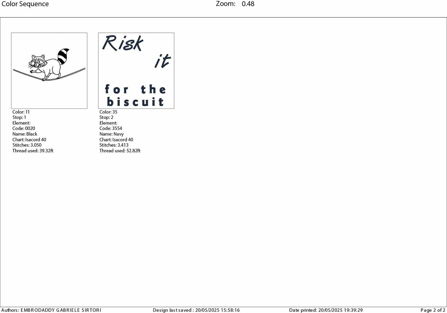 Machine Embroidery files, Risk It For The Biscuit, Funny, Sarcastic, Raccoon Walking on a rope, Circus, Raccoon PES, DST, xxx, hus & more