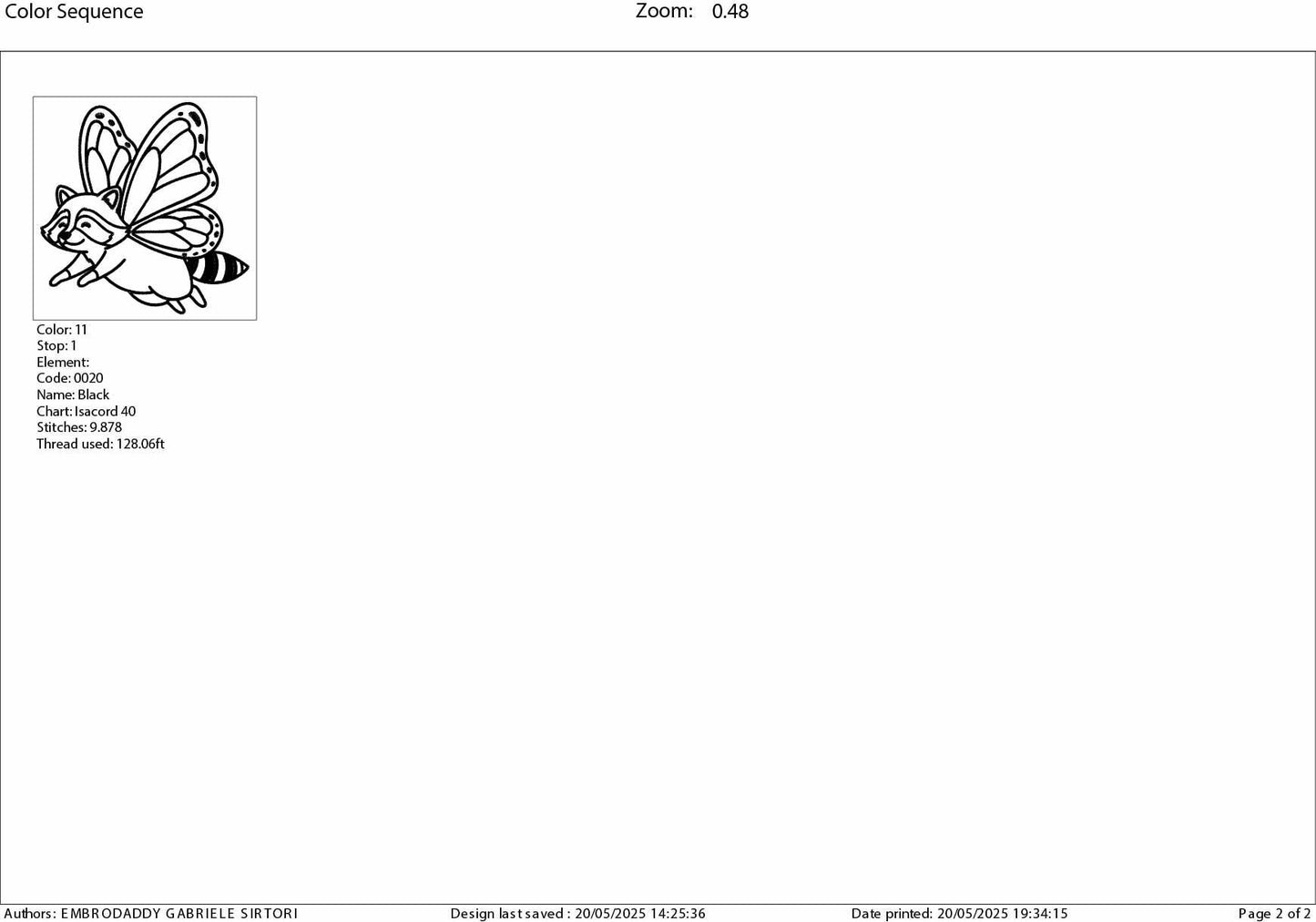 Machine Embroidery files, Adorable Raccoon, Animal, Hybrid Butterfly Wings, Forest Animals, Fairy, PES, DST, xxx, hus & more