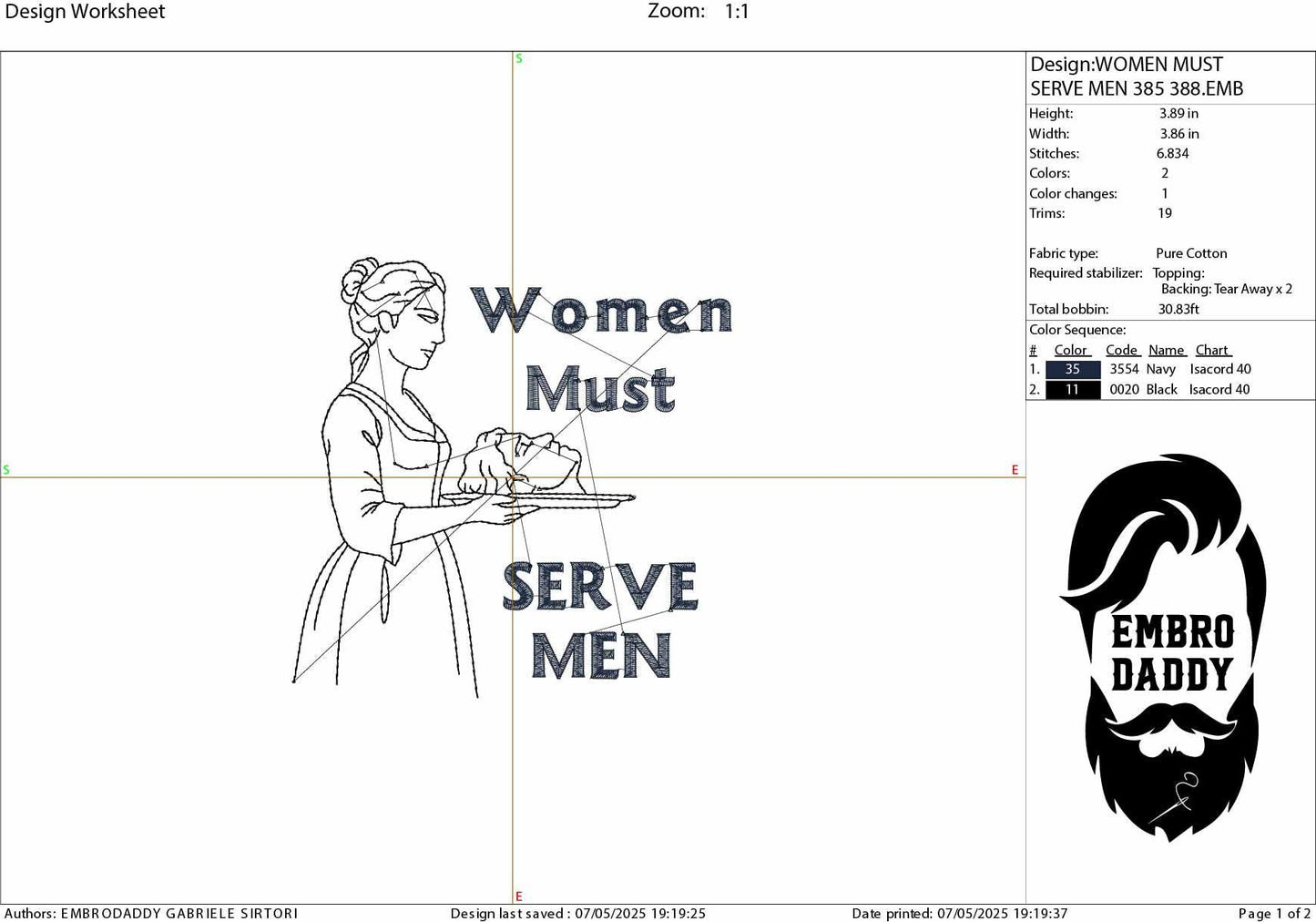 Machine Embroidery files, Women Must Serve Men, Funny Women, Girls Smashing Patriarchy, Unhinged Feminist, PES, dst, xxx, hus & more