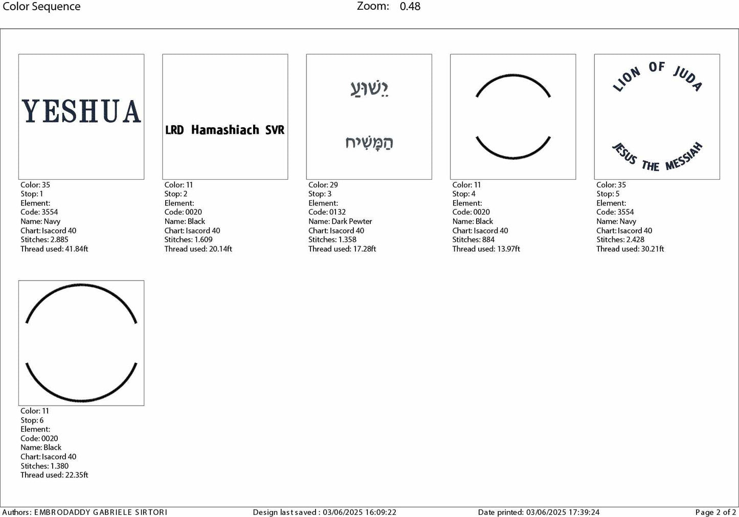 Machine Embroidery files, Yeshua Hamashiach, Jesus The Messiah, Hebrew, Lion Of Judah, Yeshua, DST, PES, xxx, hus & more