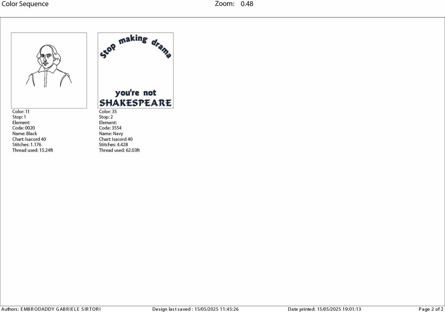 Machine Embroidery files, Stop making Drama You're Not Shakespeare, Literature, Funny, History Teacher, Puns, History, PES, xxx, hus & more