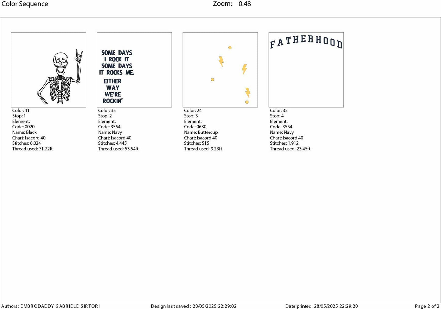 Machine Embroidery files, Fatherhood Skeleton Dad, Some Day I Rock It Some Day, Father’s Day, Skeleton, DST, PES, xxx hus & more