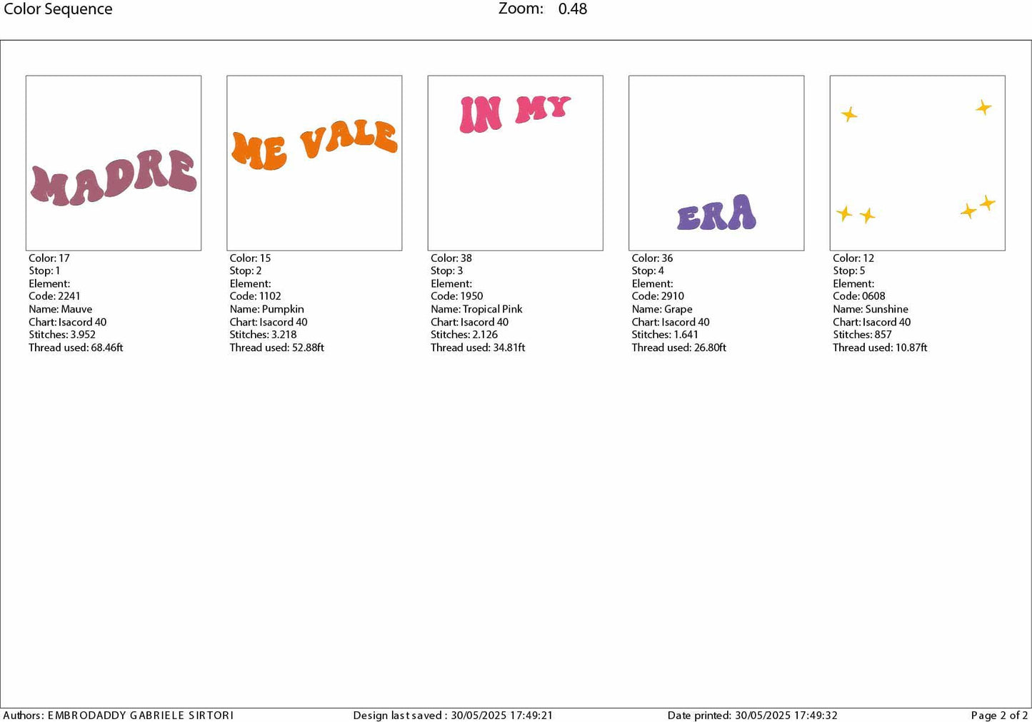 Machine Embroidery files, In My Me Vale Madre Era, Spanish, Latina, Idgaf, in My I Don't Care Era in Spanish, PES, DST, xxx, hus and more