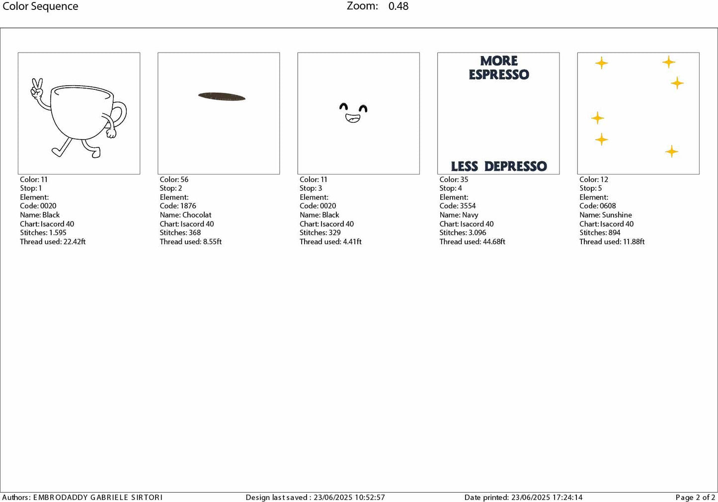 Machine Embroidery files, More Espresso Less Depresso, Good vibes, Trendy coffee, Funny coffee, Motivational quote, PES, xxx, hus & more