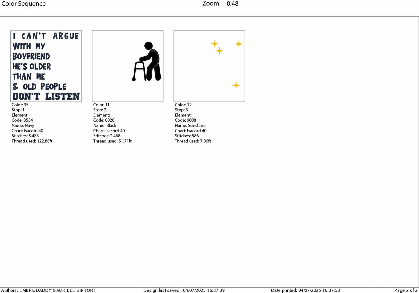 Machine Embroidery files, I Can't Argue With My Boyfriend He's Older Than Me And Old People Don't Listen, funny, PES, xxx, hus & more