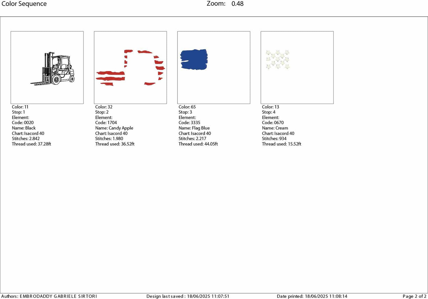 Machine Embroidery files, USA flag forklift, Fork Lift, Warehouse Lift, Equipment, PES, DST, xxx, hus & more