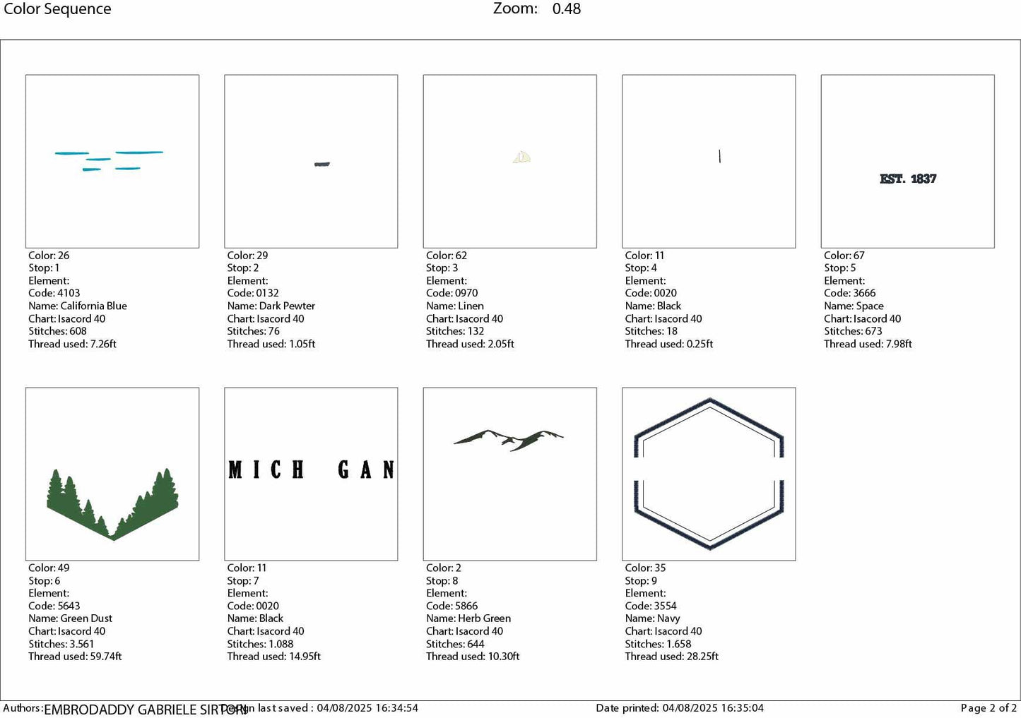 Machine Embroidery files, Michigan, est 1837, DST, PES, xxx hus & more