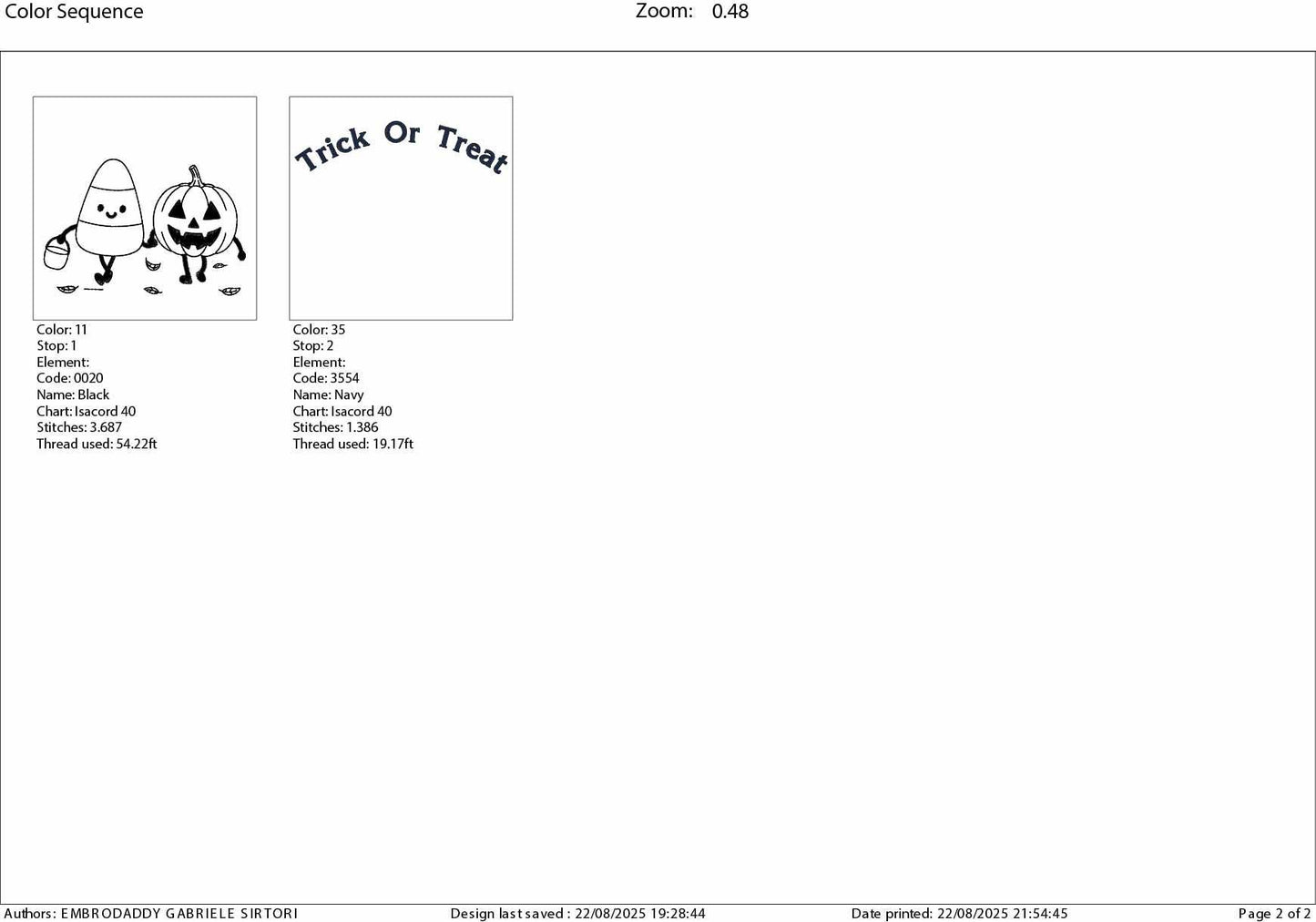 Machine Embroidery files, Halloween, Trick or Treat Candy Corn and Jack O' Lantern, PES, xxx, hus & more