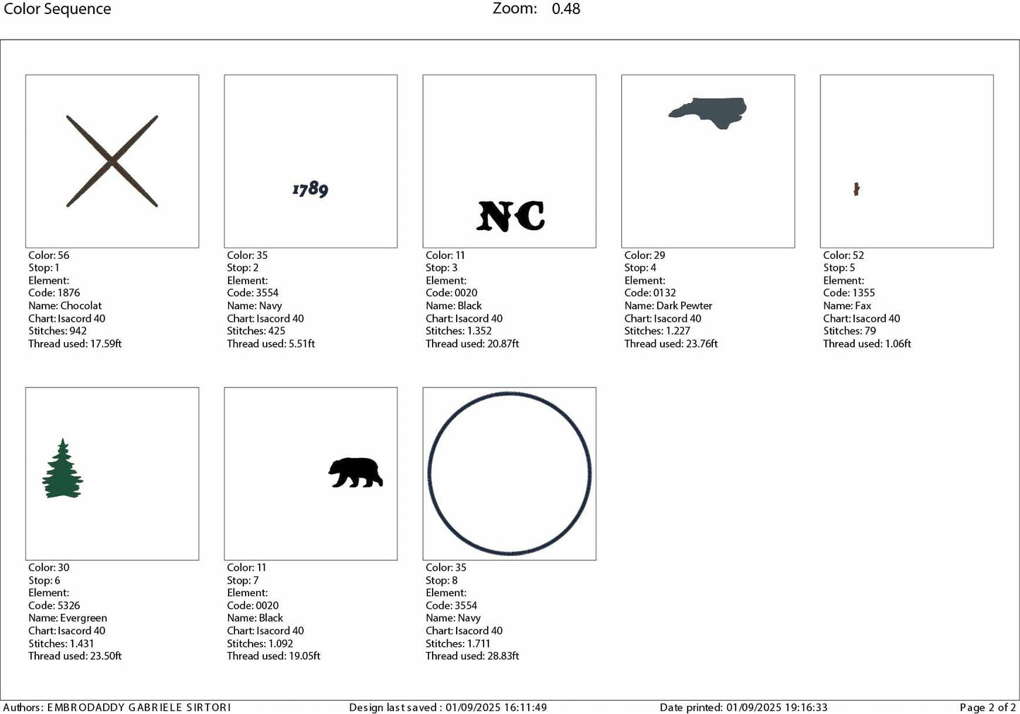 Machine Embroidery files, North Carolina, est 1789, DST, PES, xxx hus & more