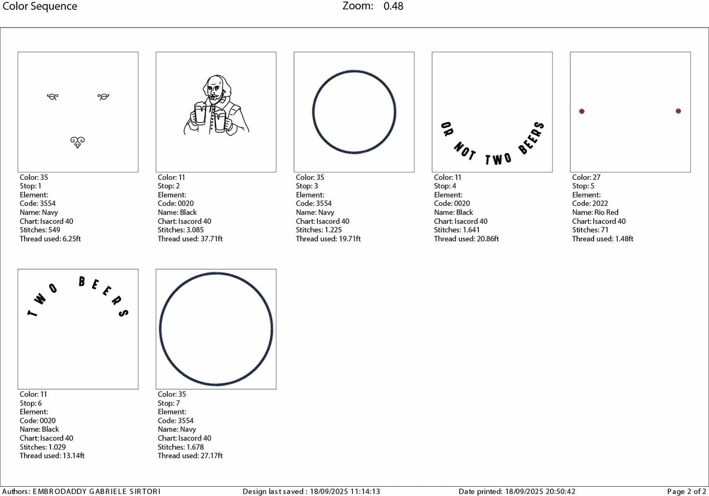 Machine Embroidery files, Two Beers or Not Two Beers, Shakespeare Funny Drinking Party, Funny Drinking, pes, dst, hus & more