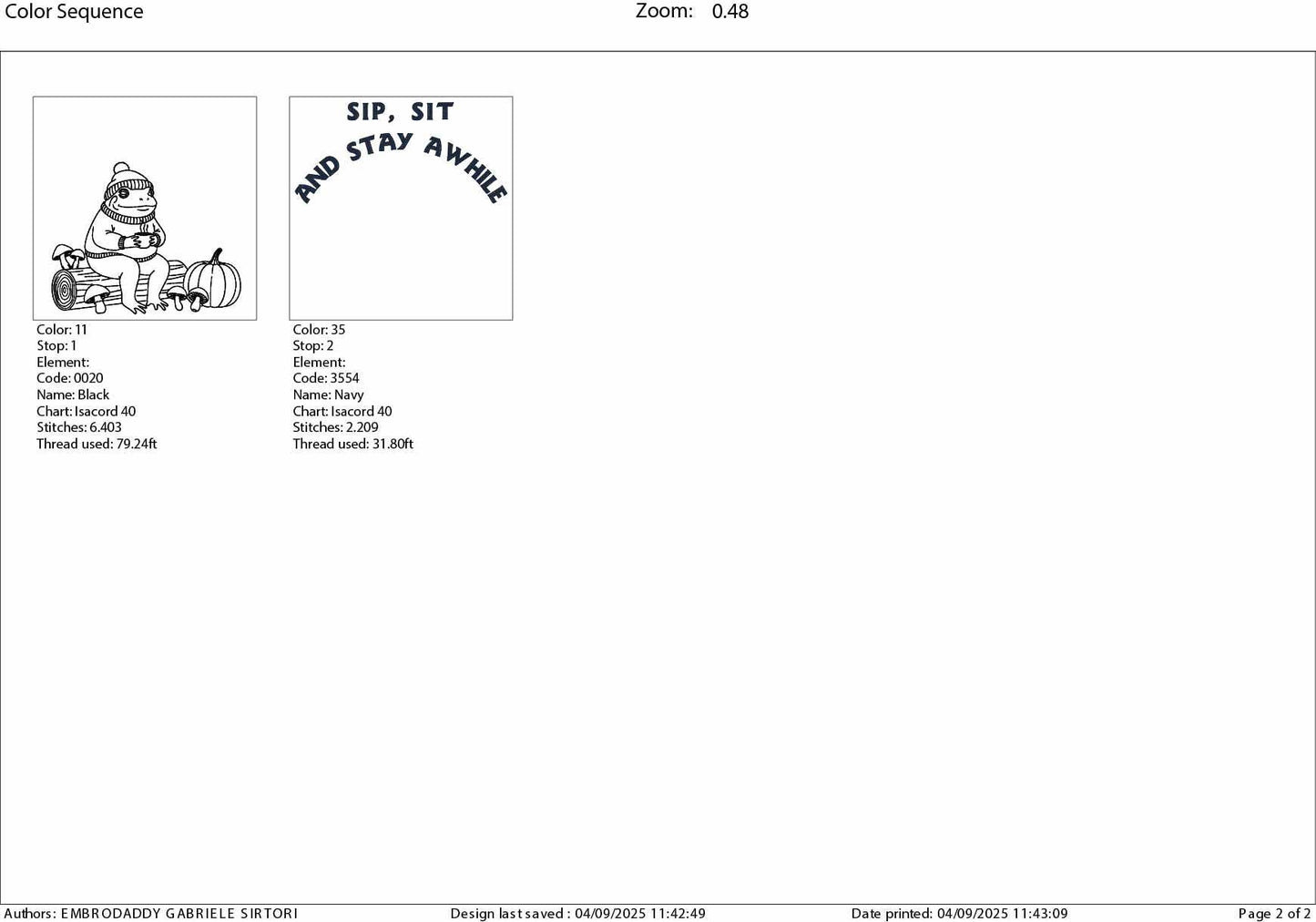 Machine Embroidery files, sip, sit, and stay awhile, Cozy Fall, Funny Autumn Animal, Sweater Weather, Cute frog, PES, DST, xxx, hus & more