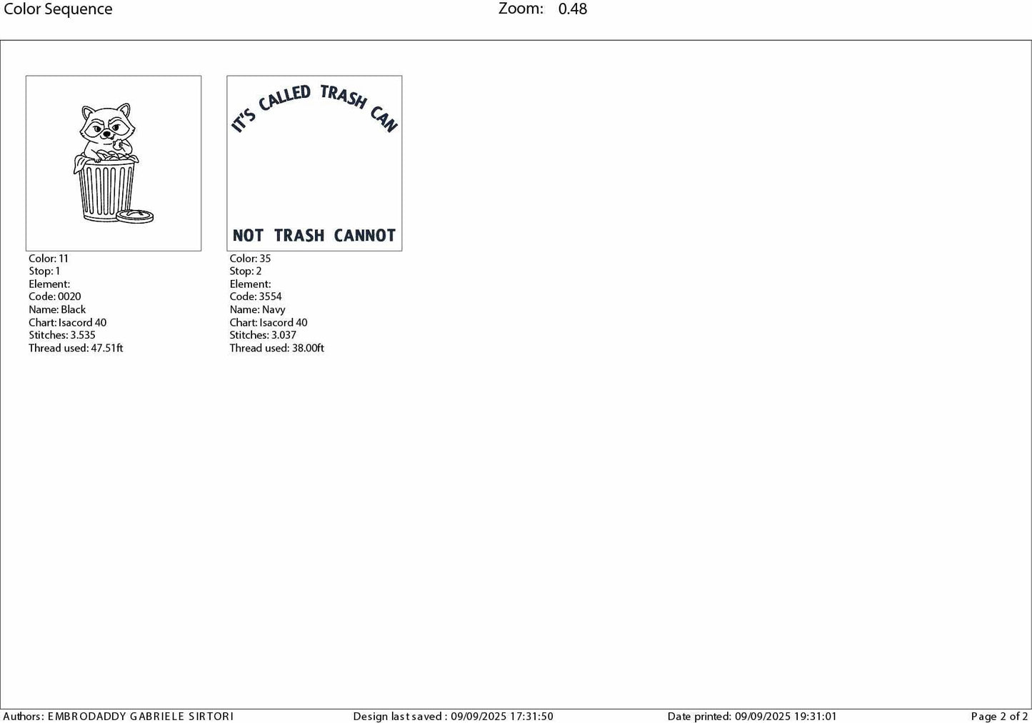 Machine Embroidery files, it's Called Trash Can Not Trash Cannot, Funny Raccoon, Introvert, Sayings, PES, DST, xxx, hus & more