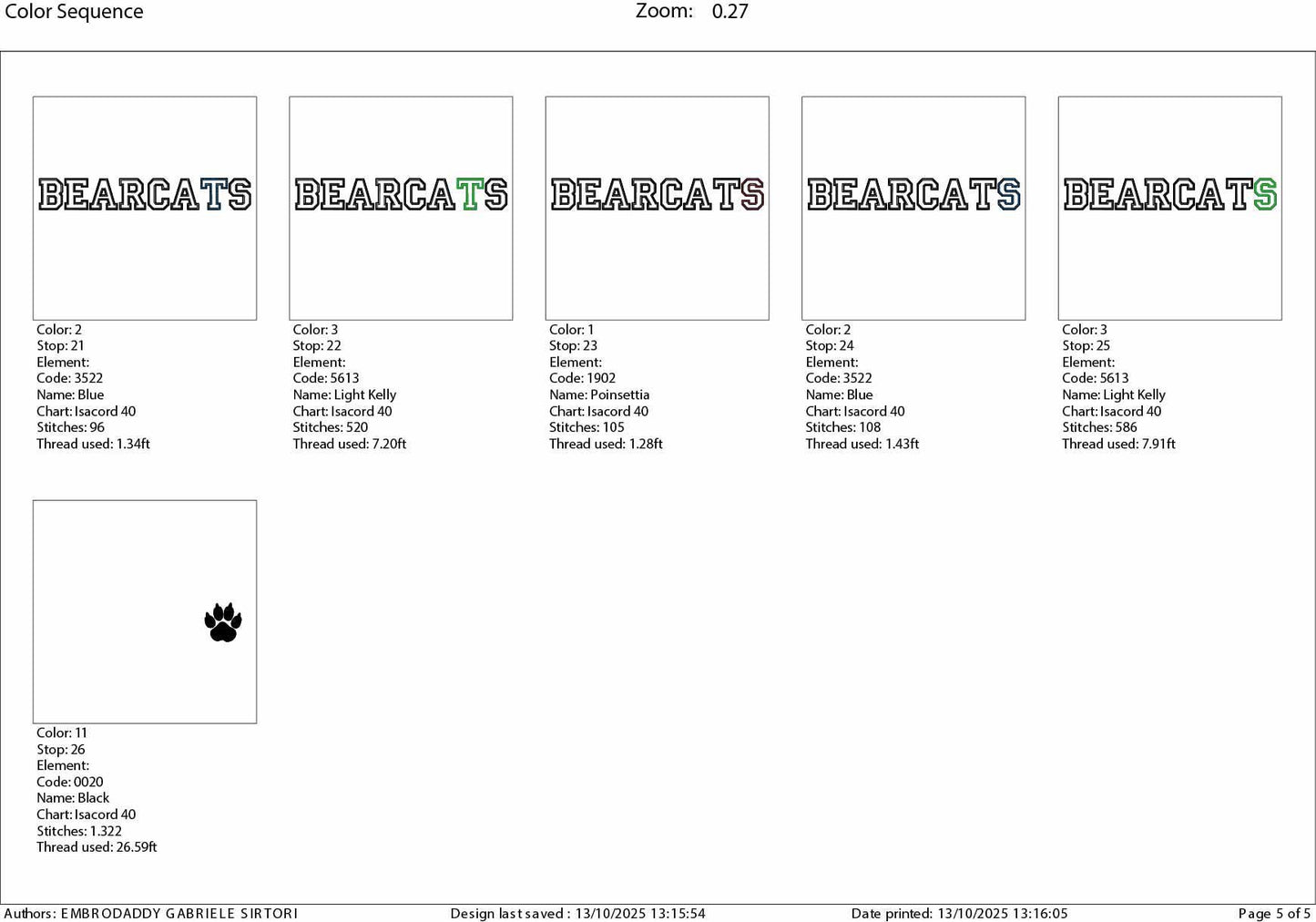 Machine Embroidery files, Bearcats appliqué, sport, PES, xxx, hus & more, fan embroidery files