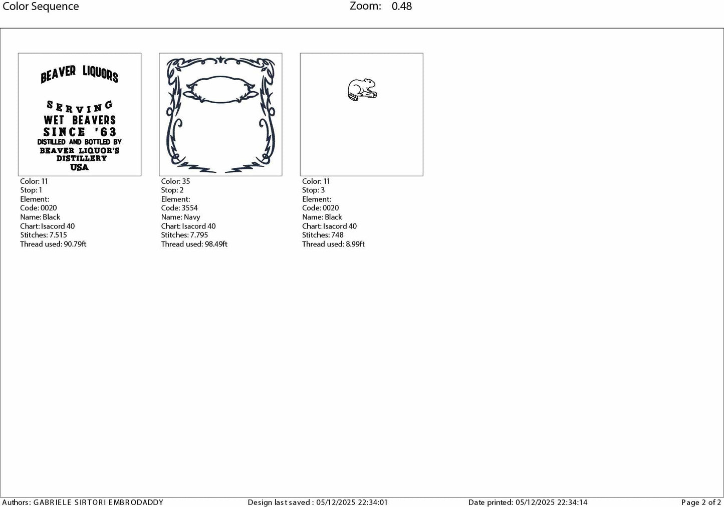 Machine Embroidery files, Beaver Liquors, Serving Wet Beavers Since 63, Funny Distillery Label, PES, xxx, dst, hus & more