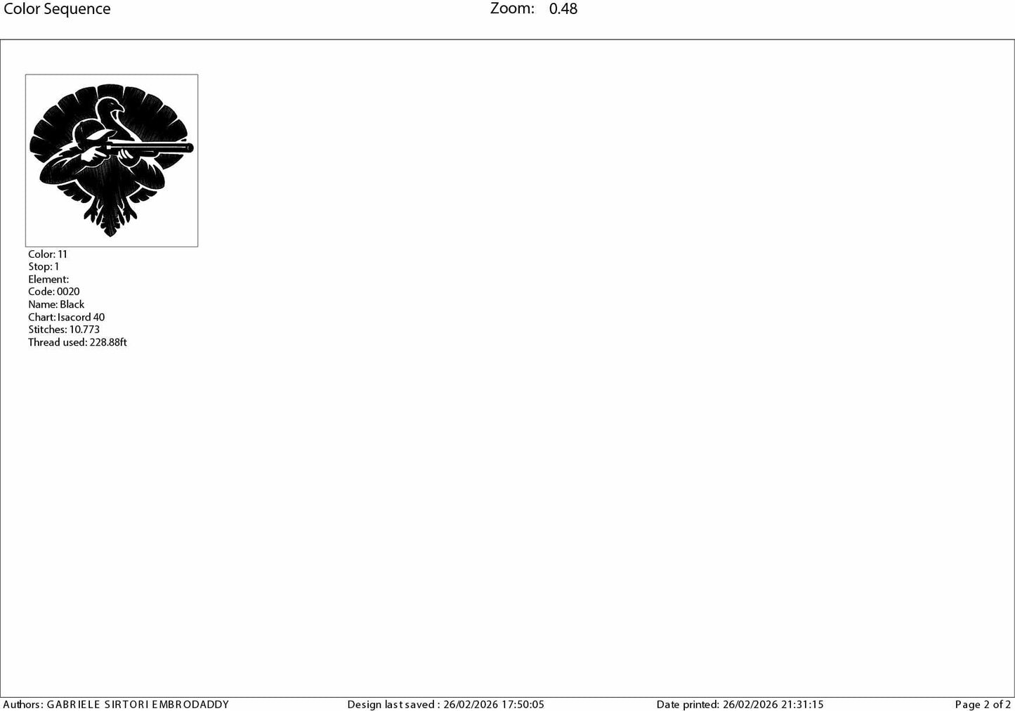 Machine Embroidery files, Turkey hunter, PES, DST, xxx, hus and more