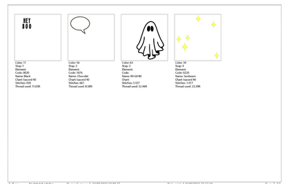 Machine Embroidery files, freebies, hey boo, Halloween, PES, DST, xxx, hus and more