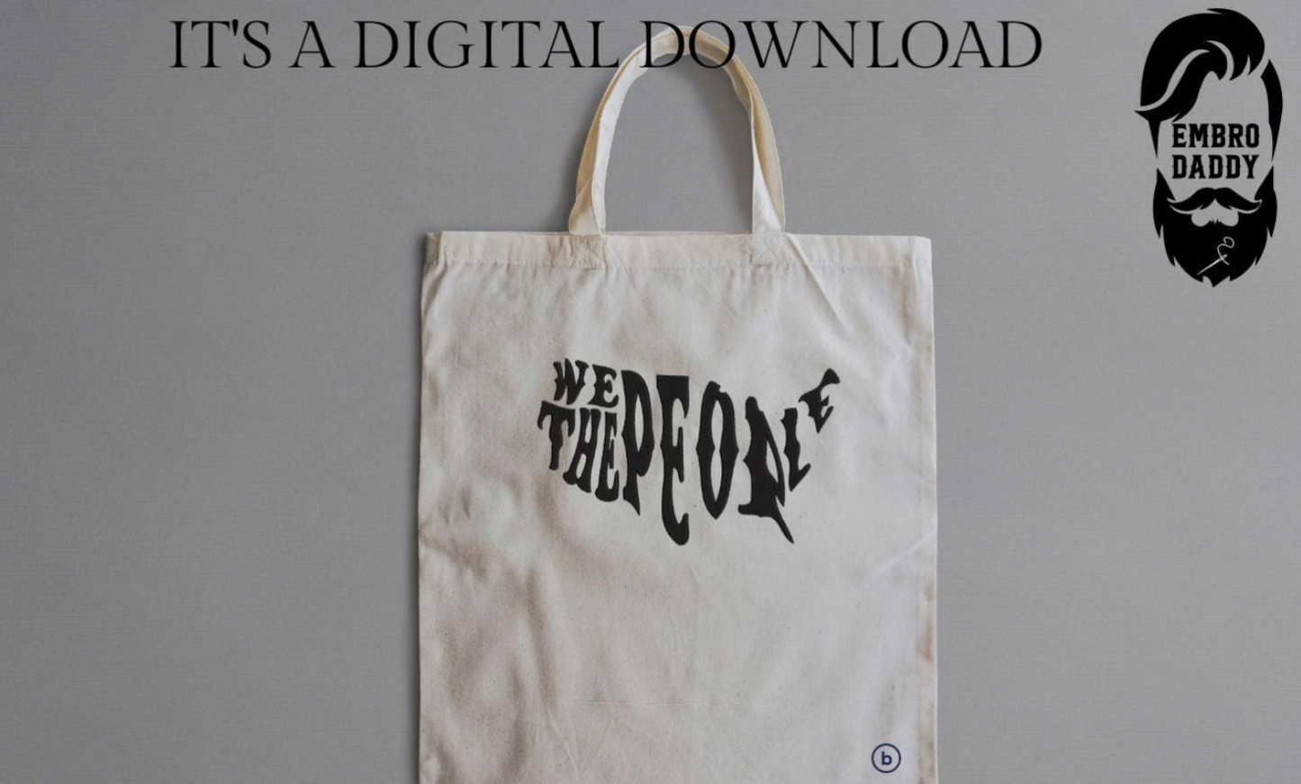 Machine Embroidery files, freebies, We the People, USA silhouette, DST, PES, xxx hus & more,