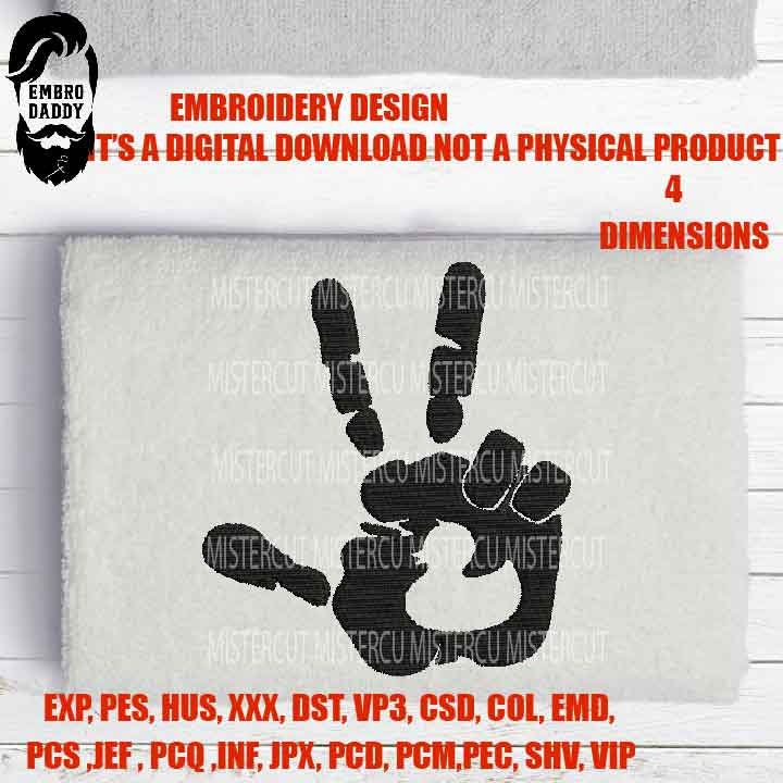 Machine Embroidery, Duck Wave for off road vehicle embroidery files, Gift Idea, PES, xxx, hus & more, embroidery