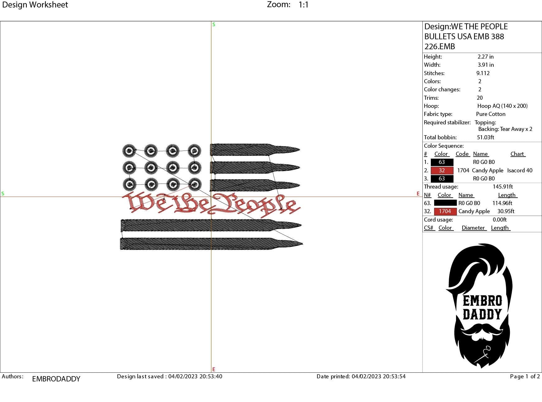 Machine Embroidery files, USA flag We the People, Ammo flag, PES, xxx, hus & more,