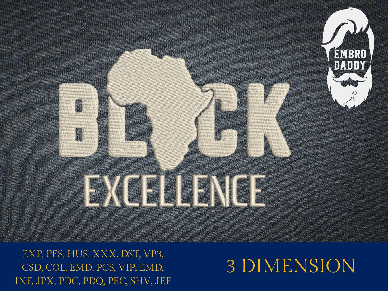 Machine Embroidery files, Black excellence , PES, xxx, hus, dst & more, embroidery files