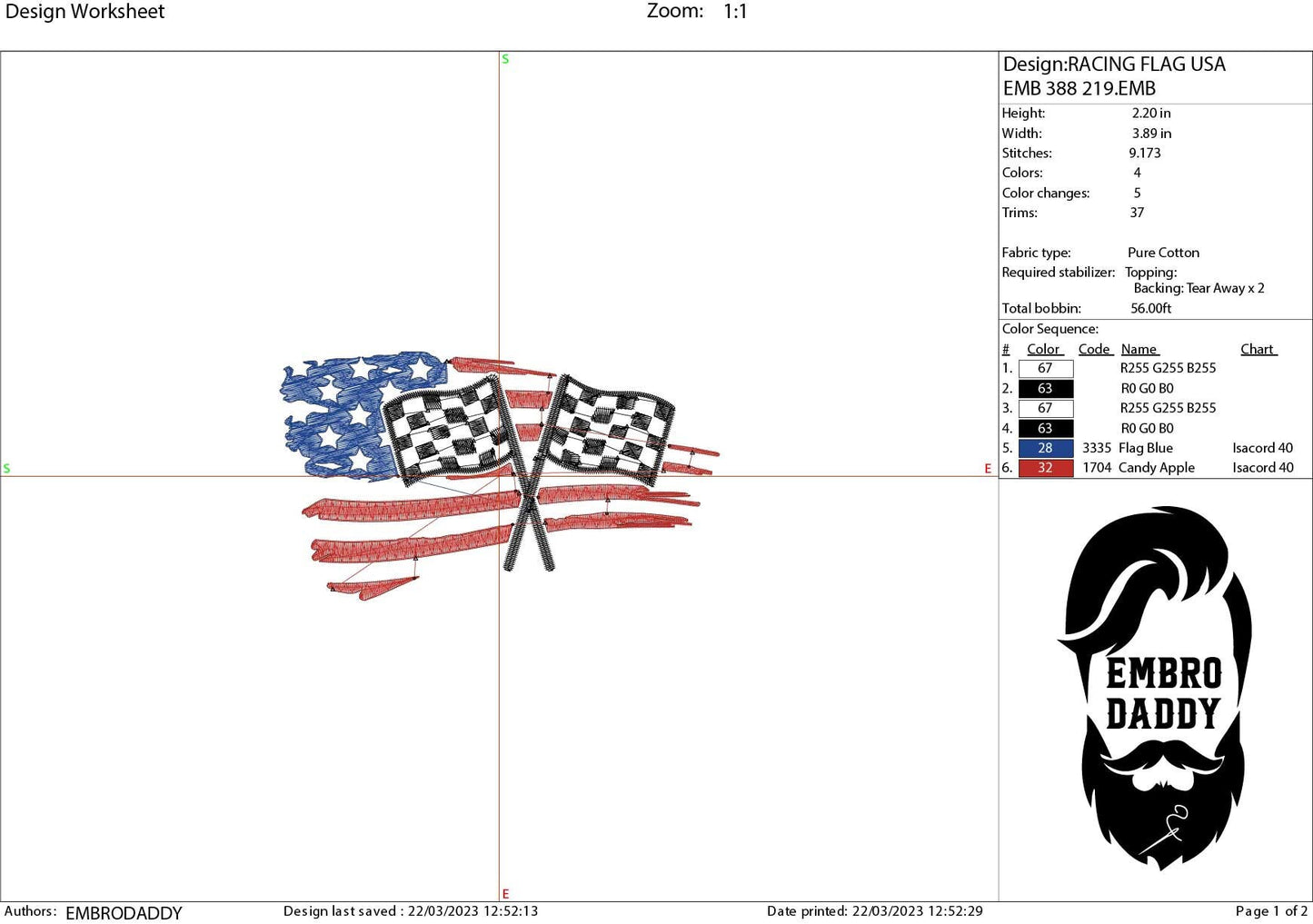 Machine Embroidery files, USA flag, Checkered Flag, racing USA flag, Racelife PES, xxx, hus & more