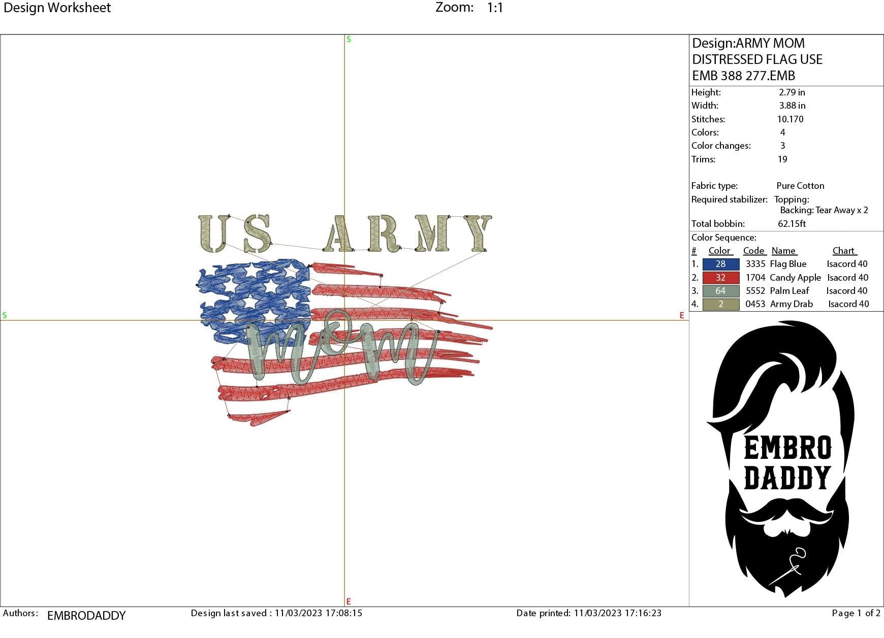 Machine Embroidery files, USA flag US Army mom, PES, xxx, hus & more, embroidery files