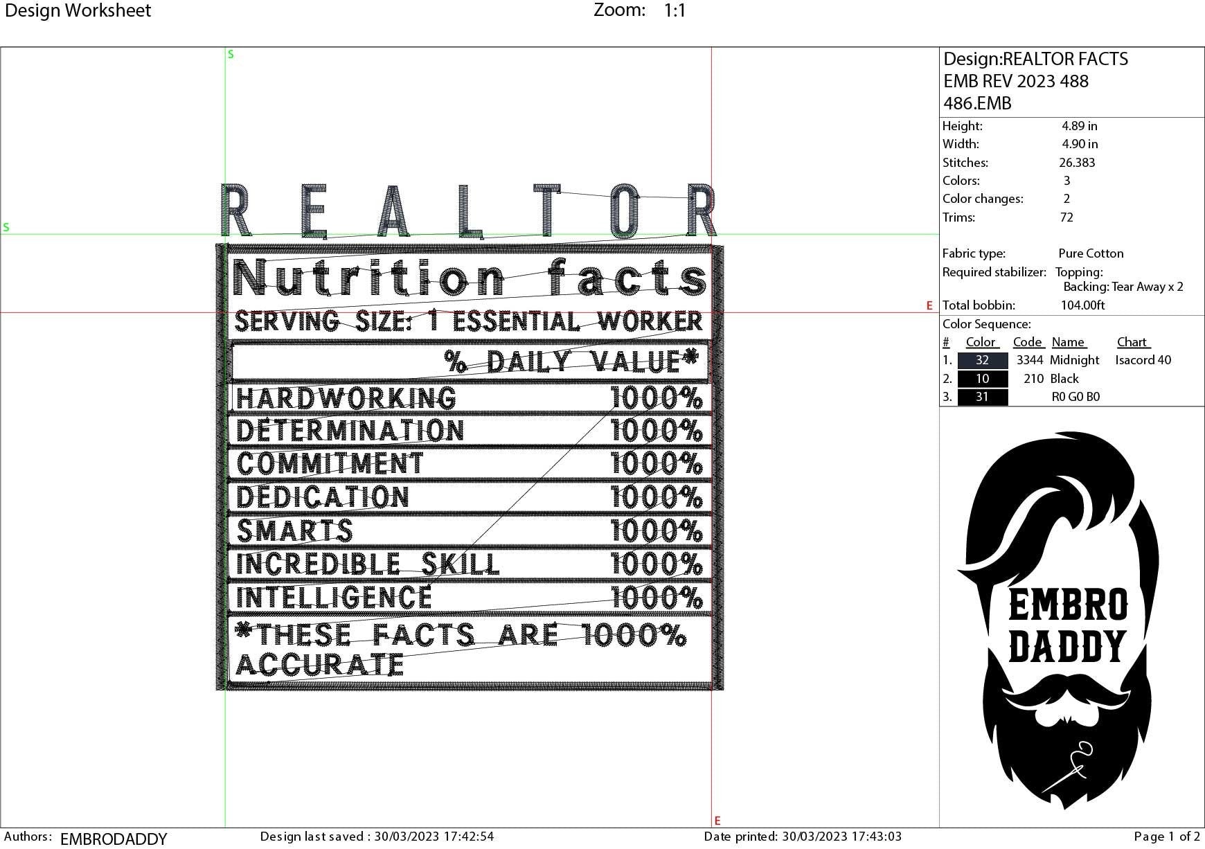 Machine Embroidery files, Realtor facts, PES, dst xxx, hus & more