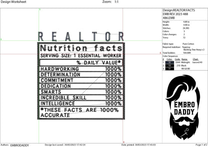 Machine Embroidery files, Realtor facts, PES, dst xxx, hus & more