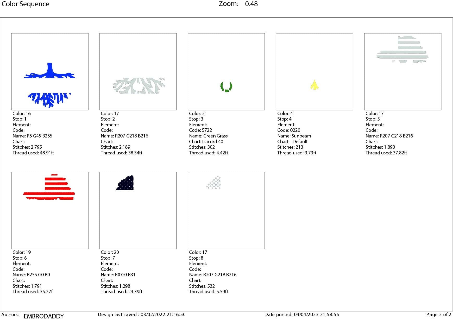 Machine Embroidery files, USA Tree El Salvador roots, PES, xxx, hus, dst & more