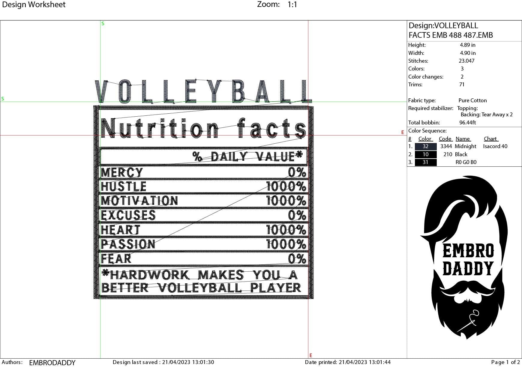 Machine Embroidery files, Volleyball facts, PES, dst xxx, hus & more