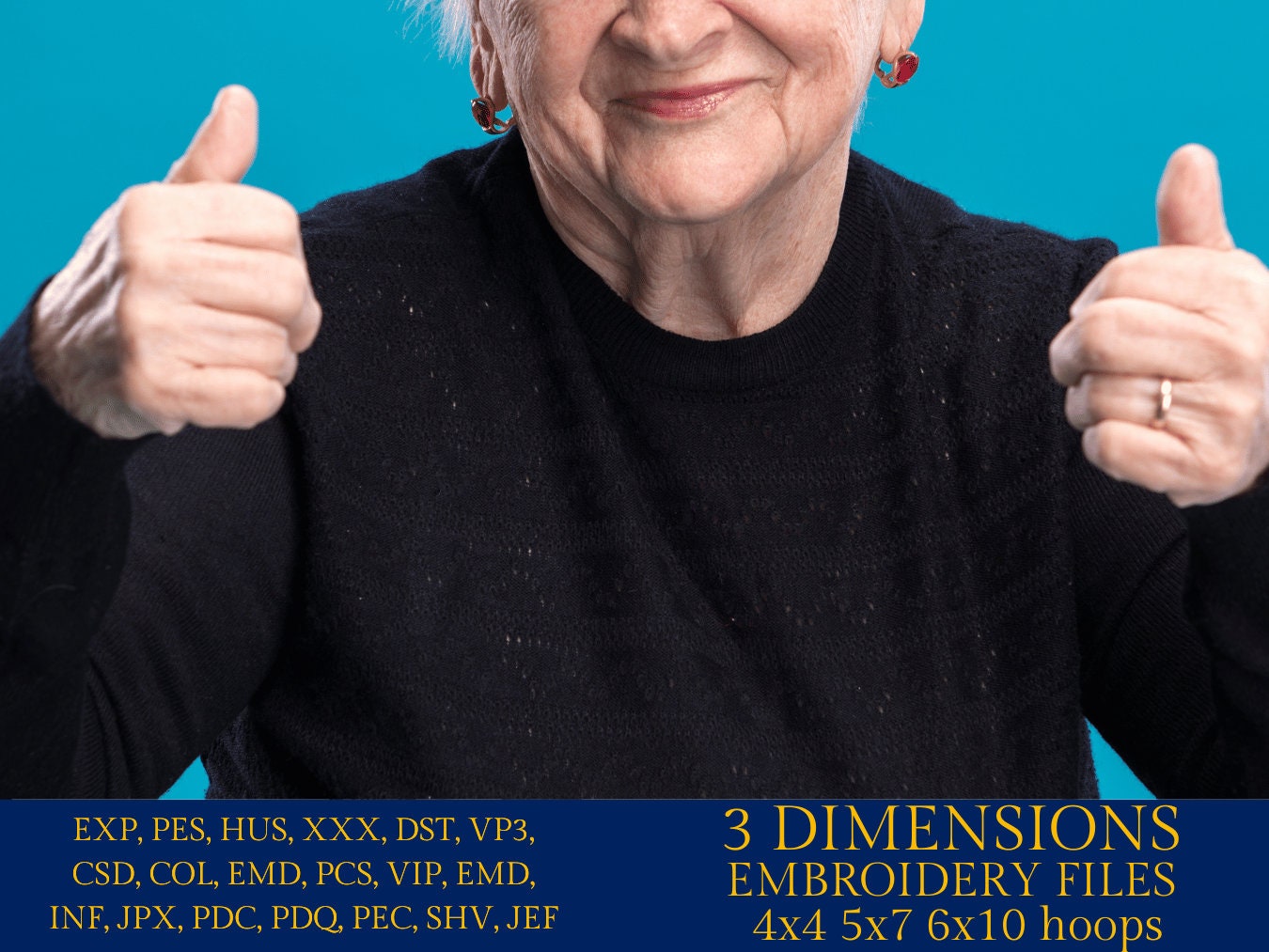 Machine embroidery files, just out here trusting God, PES, DST, hus & more