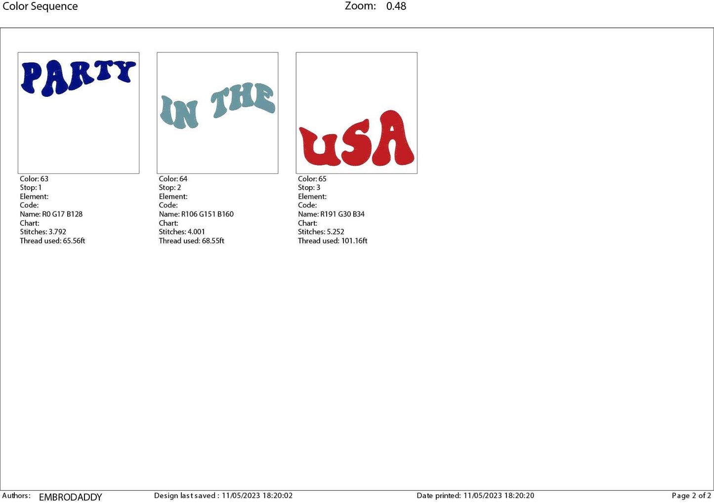 Machine Embroidery files, party in the USA, PES, xxx, hus & more, embroidery files