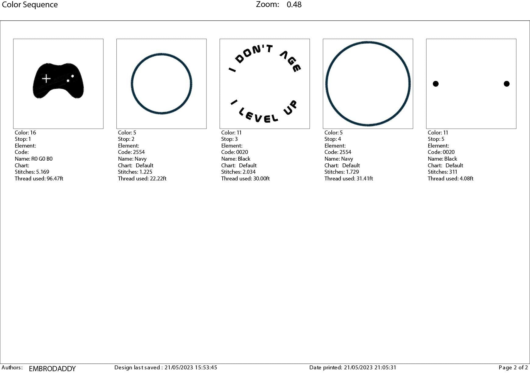 Machine Embroidery files, I don't age I level up, dst PES, xxx, hus & more