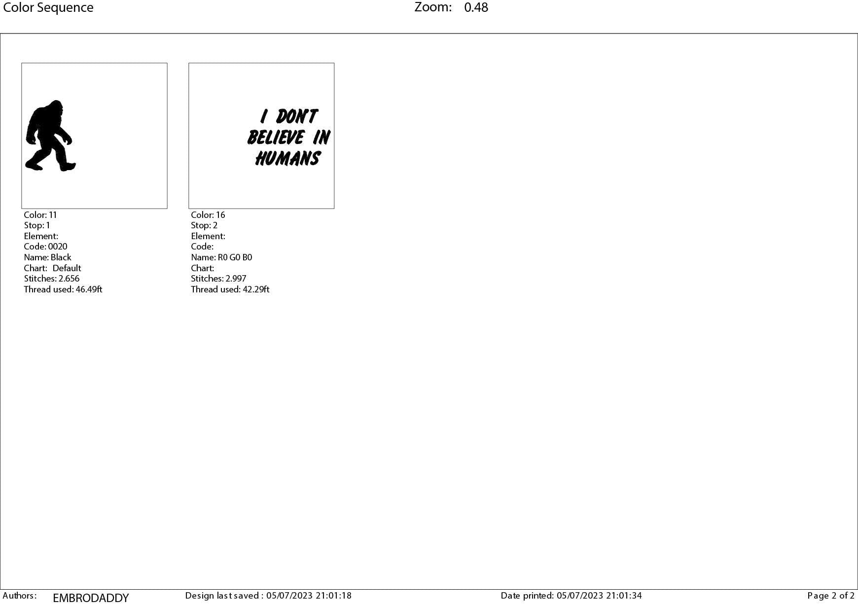 Machine Embroidery files, Bigfoot I don't believe in humans, Bigfoot pes, Big Foot, Yeti, Sasquatch PES, xxx, hus & more