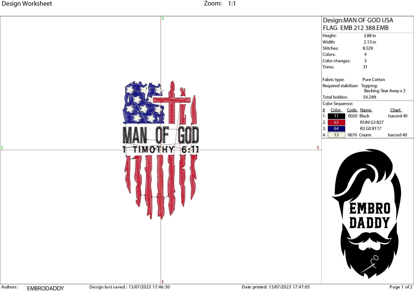 Machine Embroidery files, USA flag, Man Of God, PES, DST, xxx, hus & more