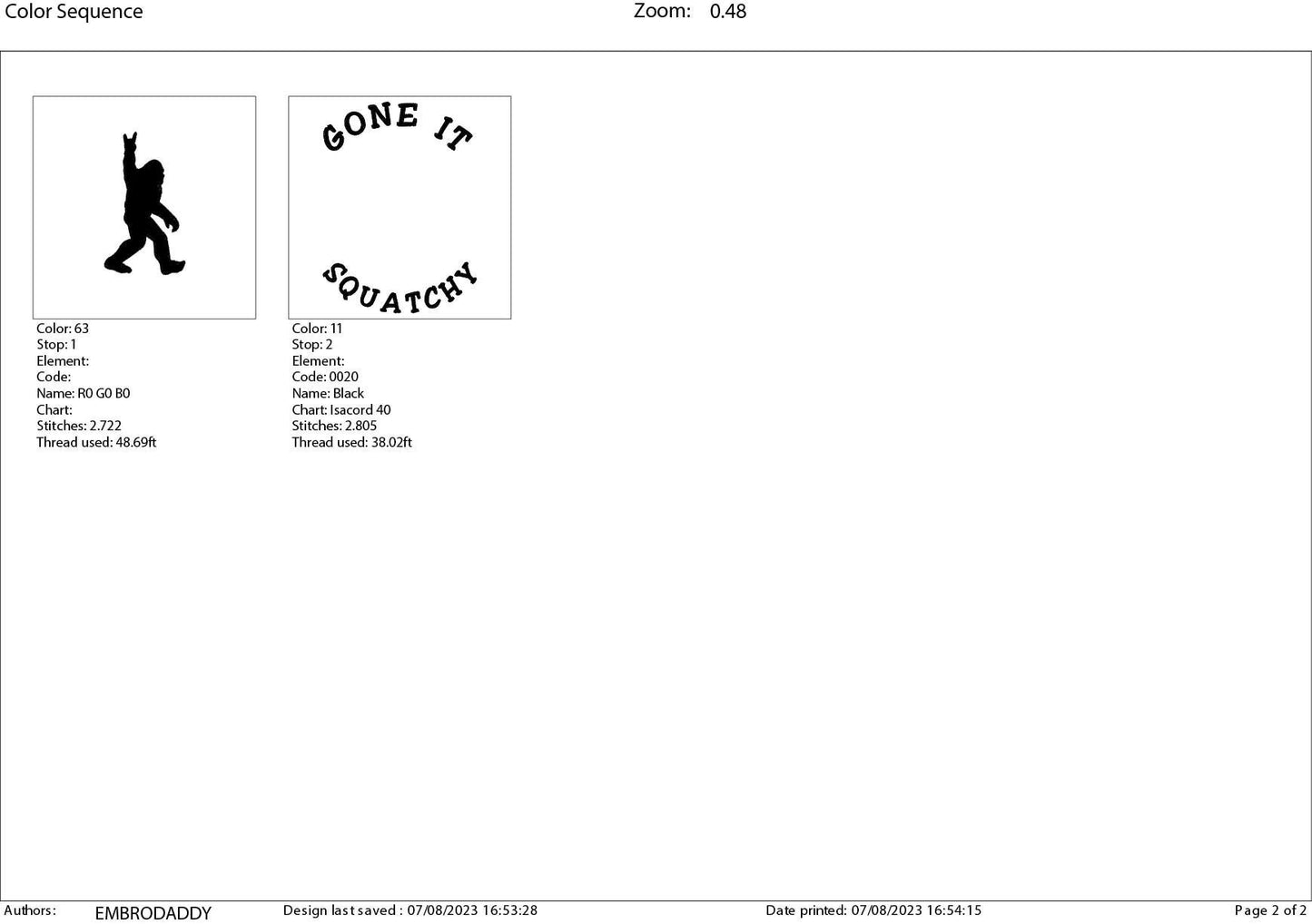 Machine Embroidery files, gone it squatchy, Bigfoot pes, Big Foot, Yeti, Sasquatch PES, xxx, hus & more