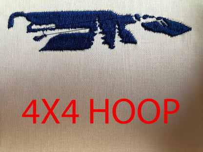 Machine Embroidery files, Hunter buck bullet, PES, xxx, hus & more