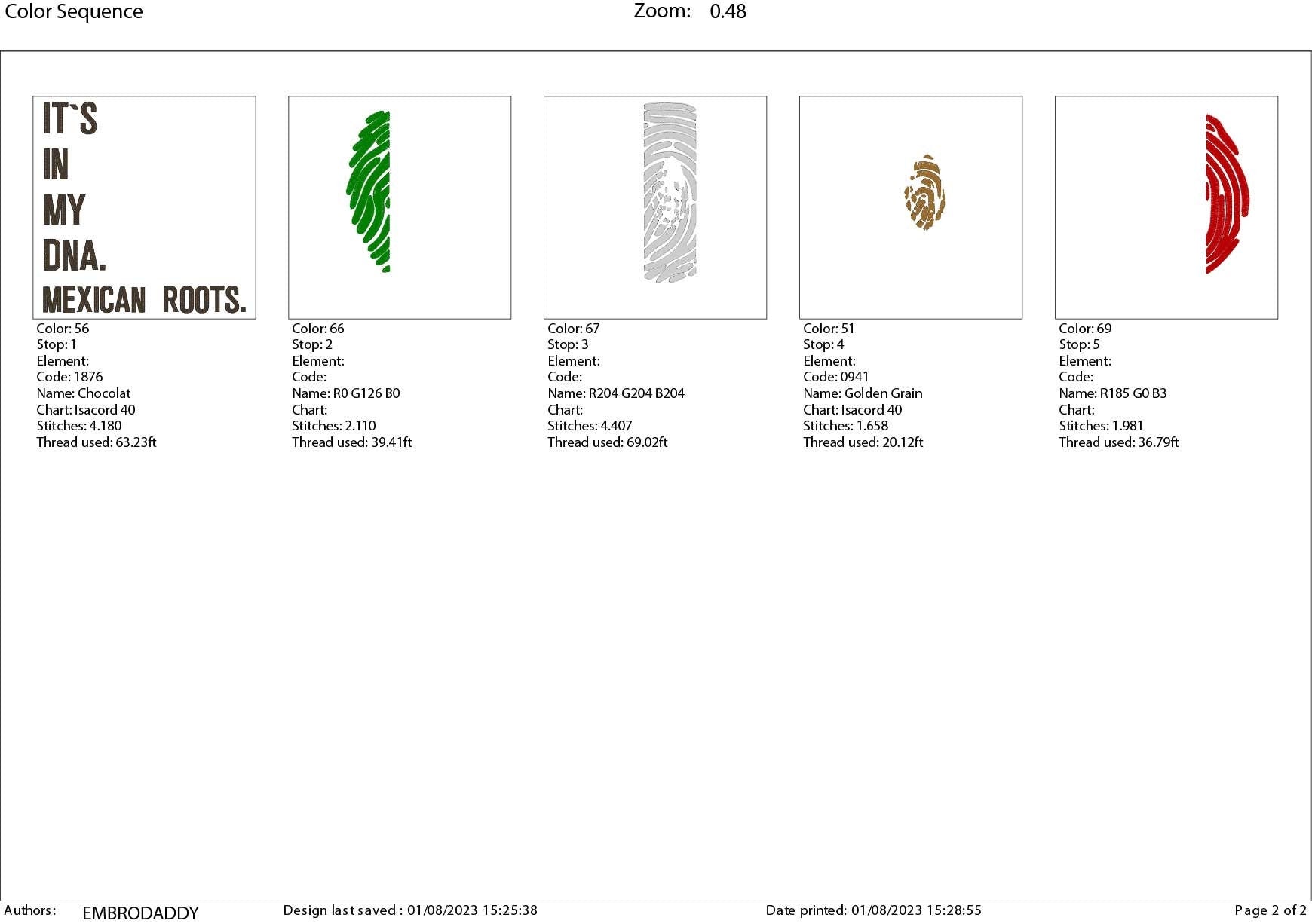 Machine Embroidery files, It's in my DNA Mexican Roots, PES, DST, xxx, hus & more, Family reunion