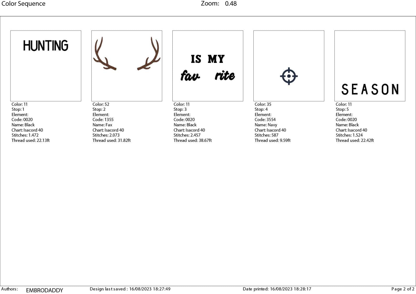 Machine Embroidery files, Hunting favorite season, PES, DST, xxx, hus and more