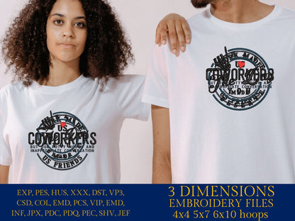 Machine Embroidery files, Have the day you deserve DST, PES, xxx, hus & more