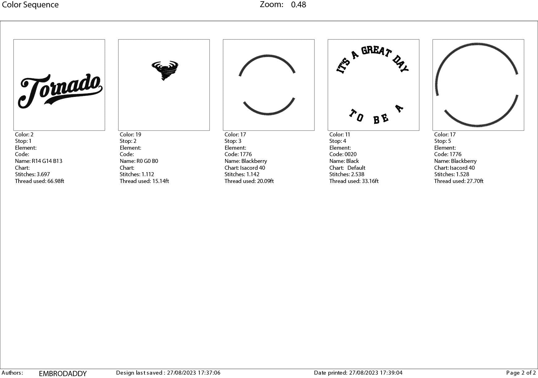 Machine Embroidery files, It's a Great Day To Be A Tornado, PES, xxx, hus & more, embroidery files