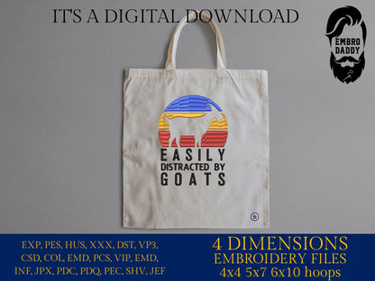 Machine Embroidery, Goat PES, xxx, hus & more, embroidery files